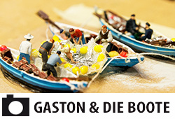 Gaston & die Boote