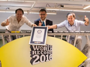 "Officially amazing": Die neue Urkunde von Guinness World Records